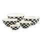 MacKenzie-Childs Courtly Check Small Everyday Bowl