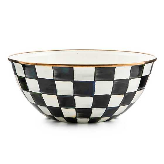 MacKenzie-Childs Courtly Check Large Everyday Bowl