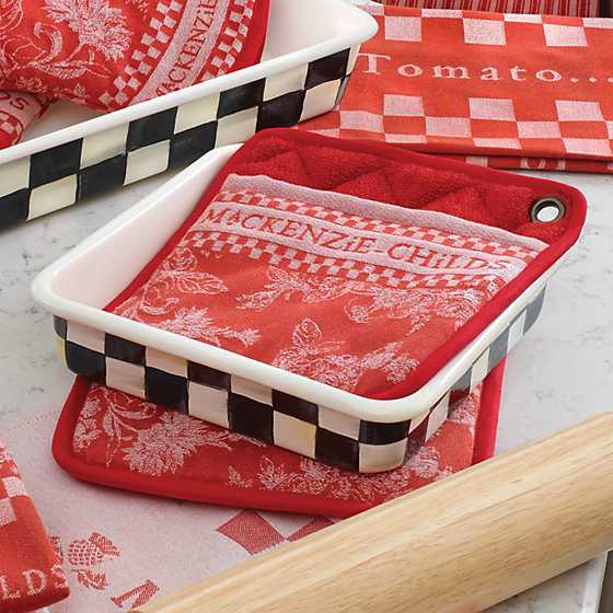 MacKenzie-Childs Courtly Check 8" Baking Pan