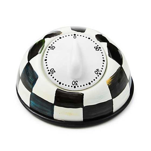 MacKenzie-Childs Courtly Check Kitchen Timer