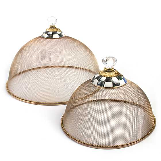 MacKenzie-Childs Courtly Check Small Mesh Dome