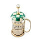 Emerald Check French Press