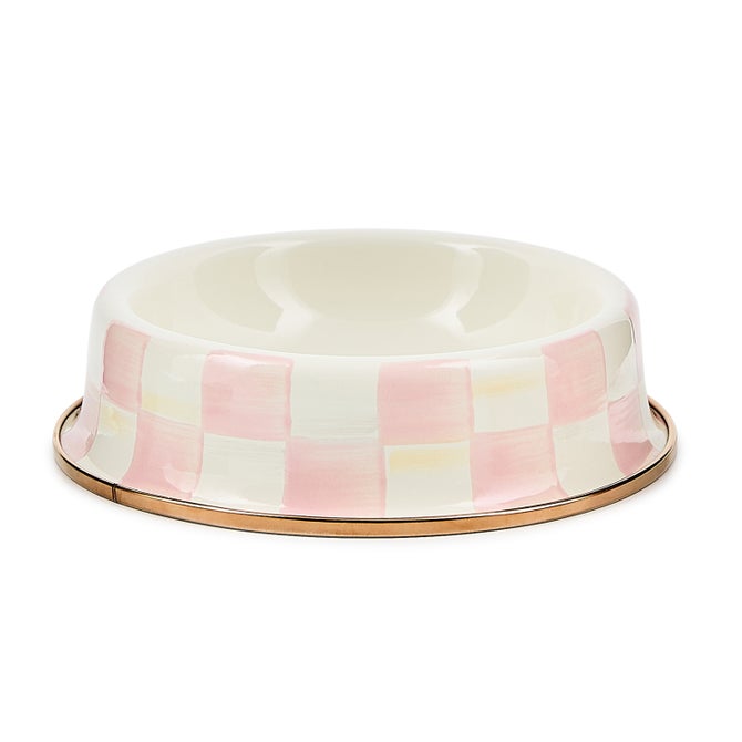 Rosy Check Small Pet Dish