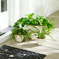 Mocha Check Extra Large Garden Pot
