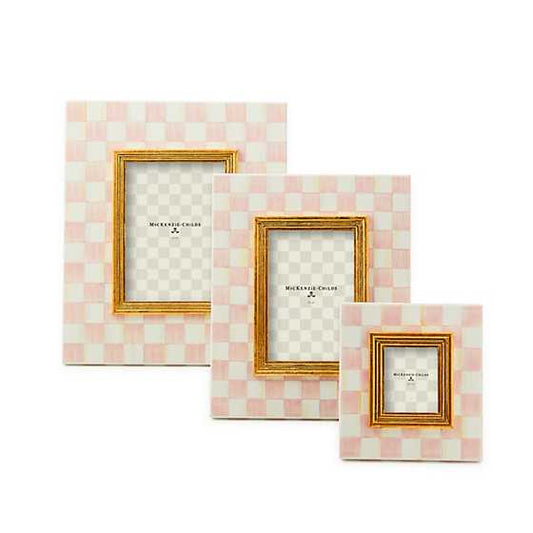 MacKenzie-Childs Rosy Check 2.5" x 3" Frame