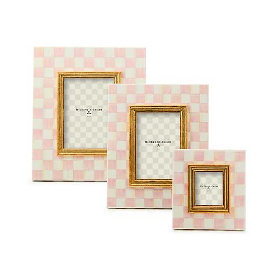 MacKenzie-Childs Rosy Check 4"x6" Frame