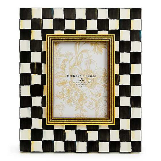MacKenzie-Childs Courtly Check 5" x 7" Frame