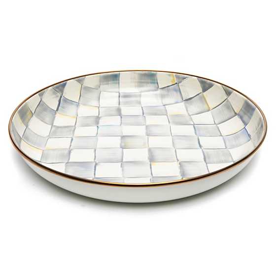 MacKenzie-Childs Sterling Check Abundant Bowel