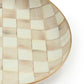 MacKenzie-Childs Mocha Check Abundant Bowl