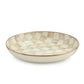 MacKenzie-Childs Mocha Check Abundant Bowl
