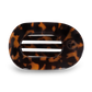 TELETIES Round Flat Hair Clip | Small | Tortoise