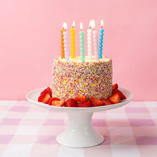 Bobble Birthday Candles  8 Pack