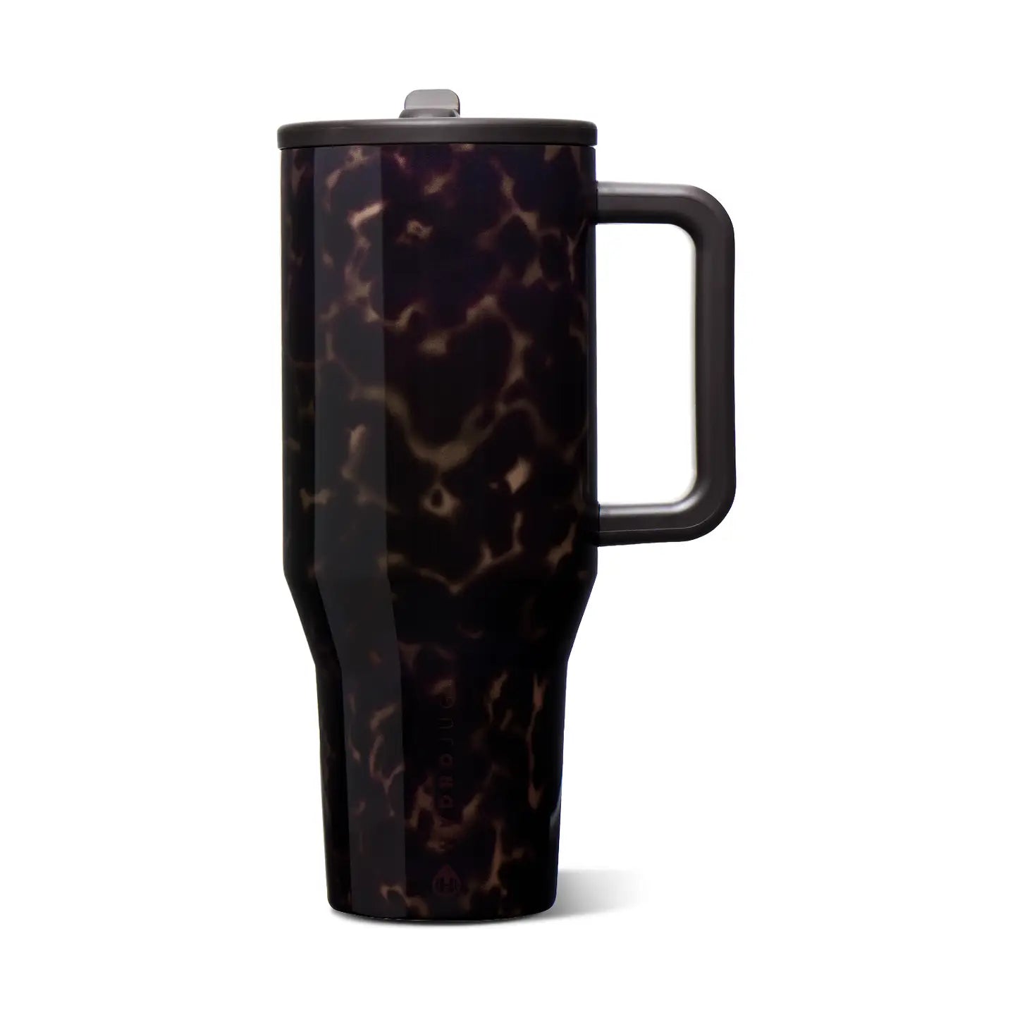 Mocha Tortoise HydroJug 32oz Traveler Tumbler