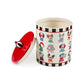 Courtly Check Pet Treat Jar