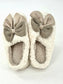 Christa Cozycream Bow Slippers