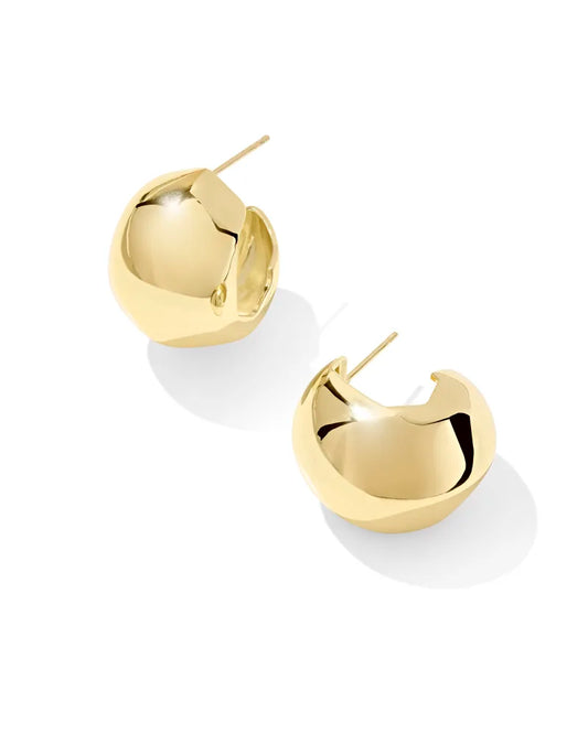KENDRA SCOTT Kaitlin Gold Hoop Earrings
