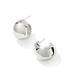 KENDRA SCOTT Kaitlin Silver Hoop Earrings