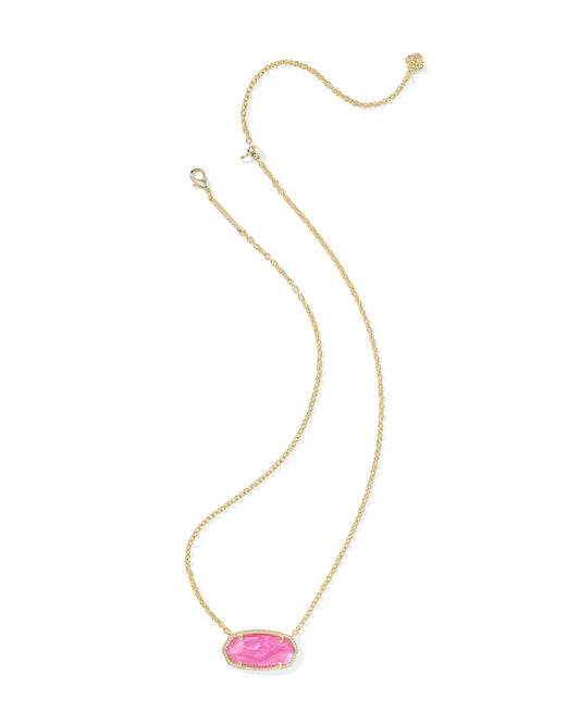 KENDRA SCOTT Elisa Gold Statement Short Pendant Necklace