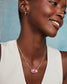 KENDRA SCOTT Elisa Gold Statement Short Pendant Necklace