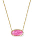 KENDRA SCOTT Elisa Gold Statement Short Pendant Necklace
