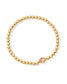 KENDRA SCOTT Abbie Gold Beaded Stretch Bracelet in Azalea Illusion