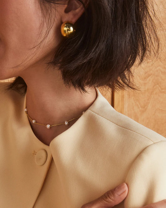 KENDRA SCOTT Kaitlin Gold Hoop Earrings