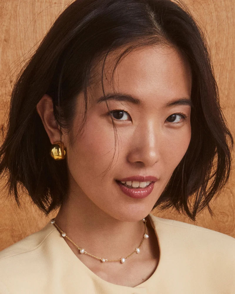 KENDRA SCOTT Kaitlin Gold Hoop Earrings