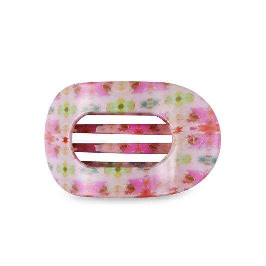 TELETIES Giverny | Medium | Flat Round Hair Clip