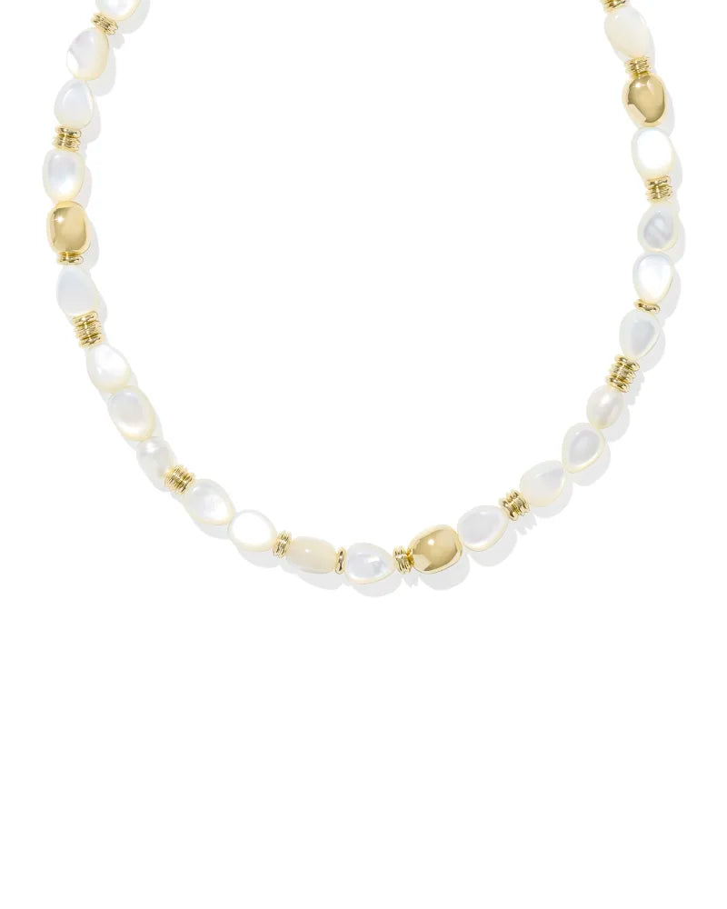 KENDRA SCOTT Melody Gold Beaded Strand Necklace