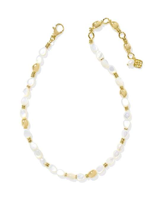 KENDRA SCOTT Melody Gold Beaded Strand Necklace