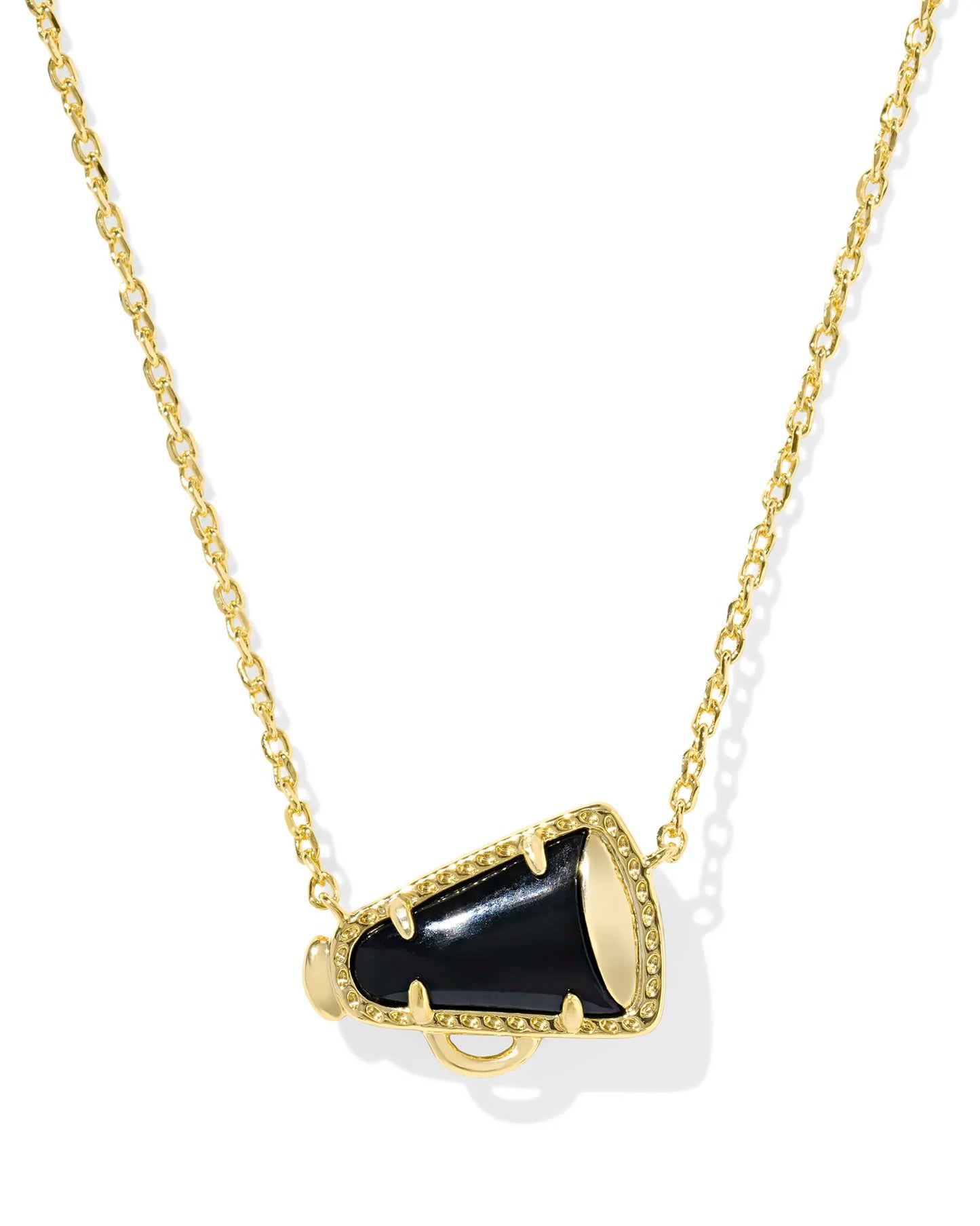 KENDRA SCOTT Cheer Gold Short Pendant Necklace