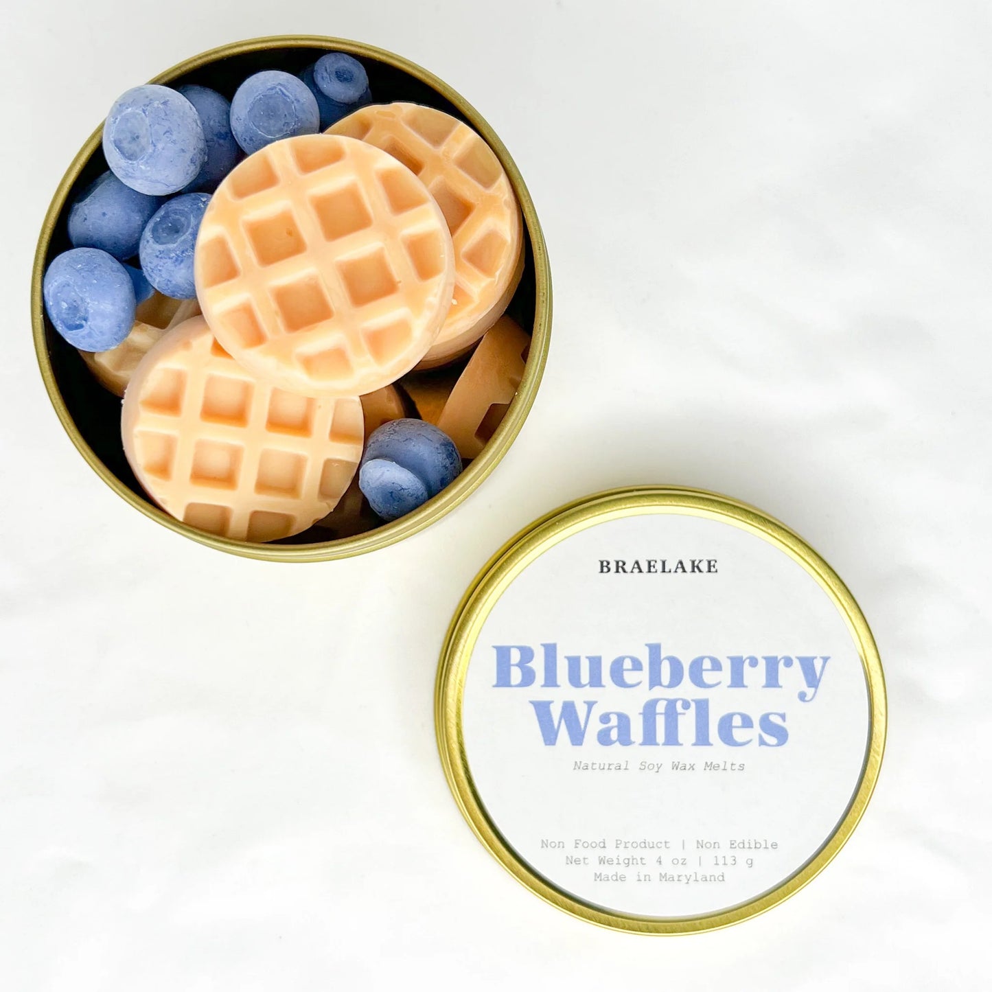 Blueberry and Waffle Wax Melts / Food Like Wax Melts