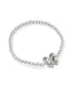 KENDRA SCOTT Haley Bow Silver Stretch Bracelet
