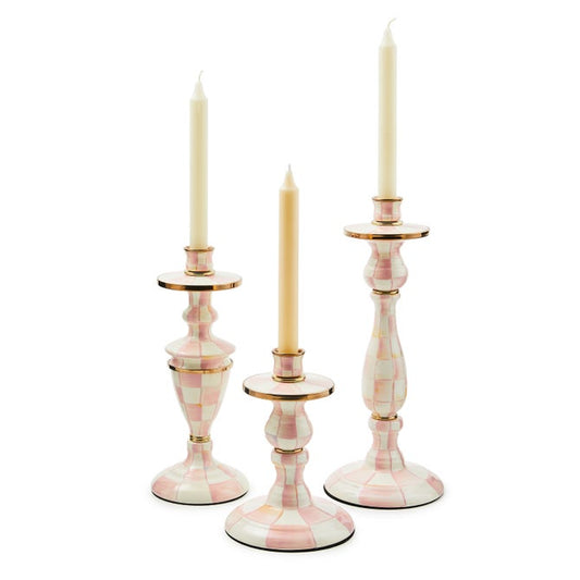 Enamel Dinner Candlestick Holder