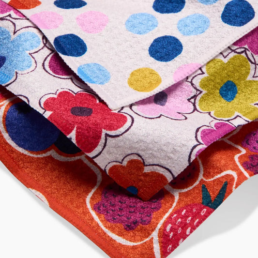 Geometry Carnival Fling Dishcloth Set