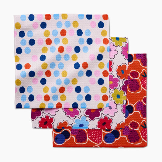 Geometry Carnival Fling Dishcloth Set