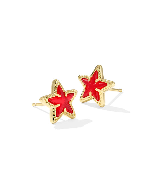KENDRA SCOTT Cassidy Gold Stud Earrings