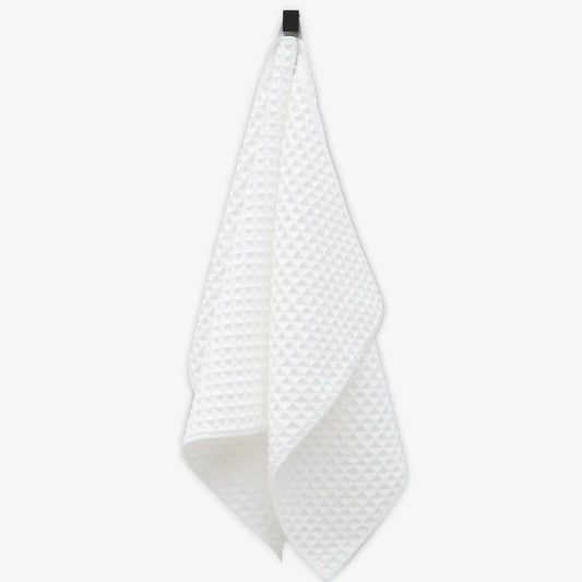 Geometry Cloud Waffle Hand Towel