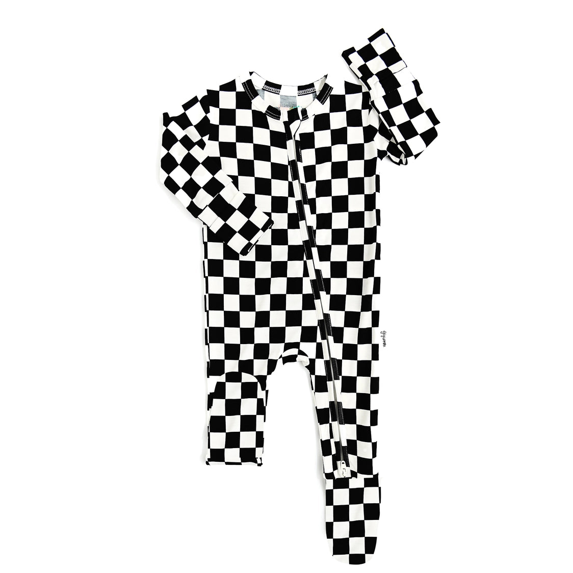 GIGI AND MAX Bamboo Baby Pajama Sleepies Little Baby Zip Axel