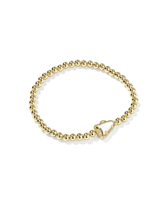 KENDRA SCOTT Cheer Gold Stretch Bracelet