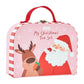 MUDPIE Christmas Tea Suitcase Set