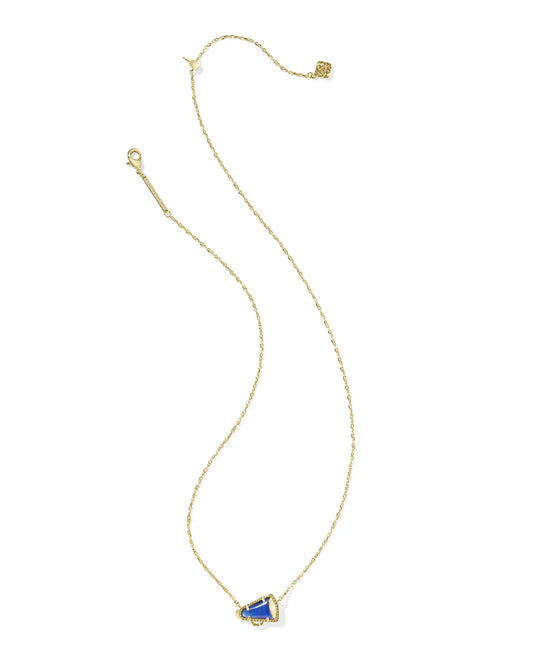 KENDRA SCOTT Cheer Gold Short Pendant Necklace