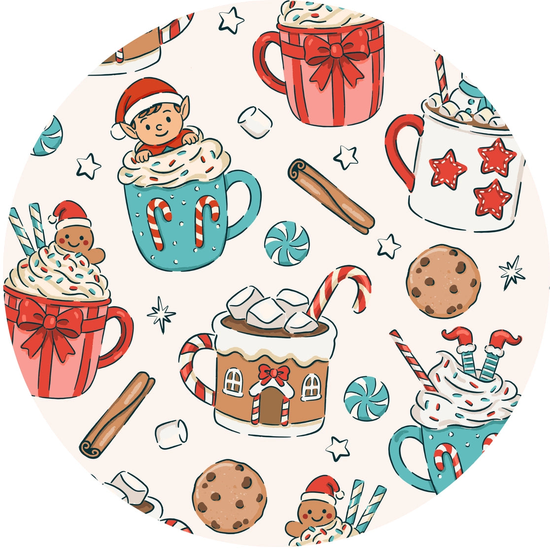 Kiki + Lulu Cocoa Elves Kids Pajamas