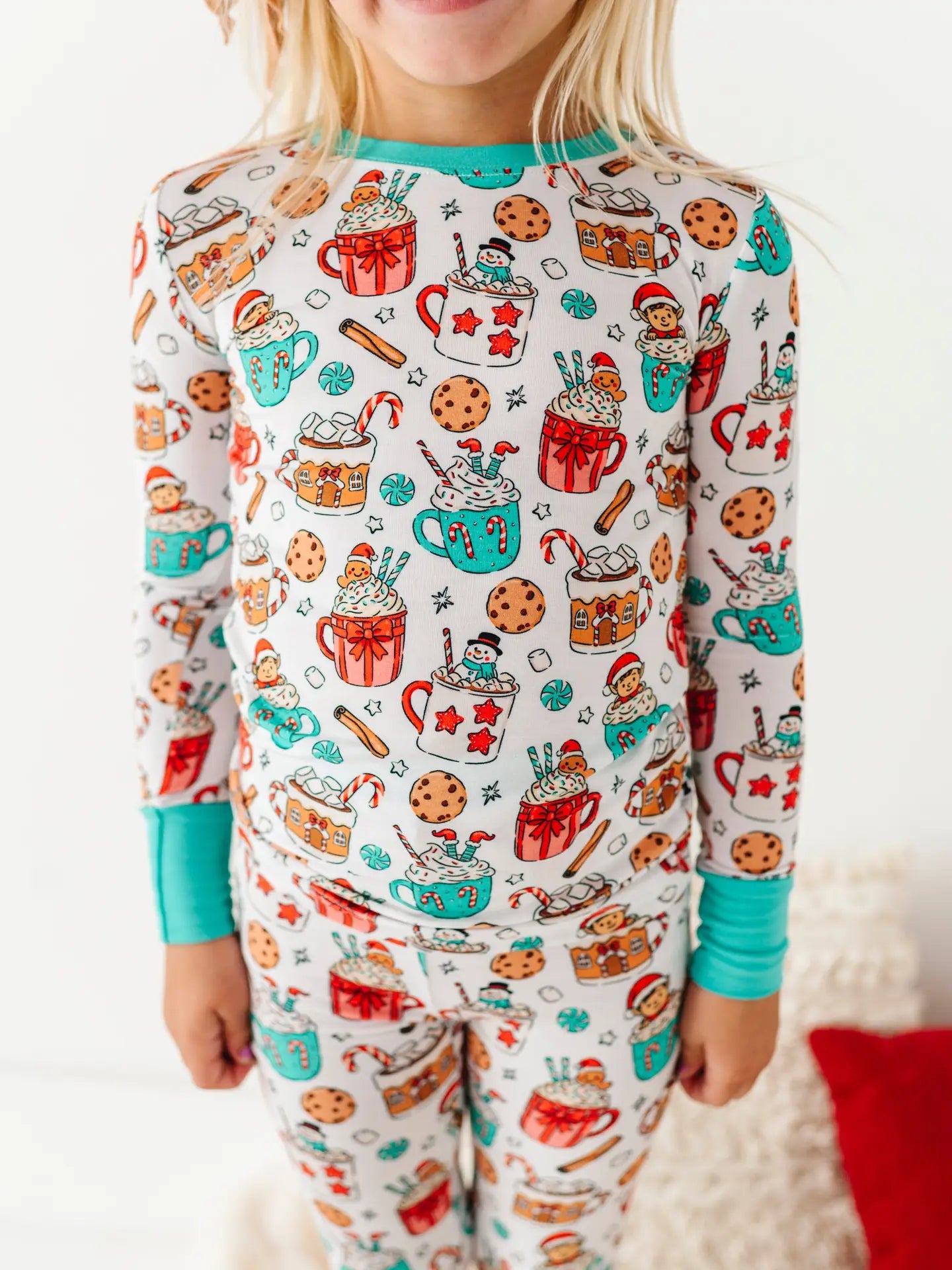Kiki + Lulu Cocoa Elves Kids Pajamas