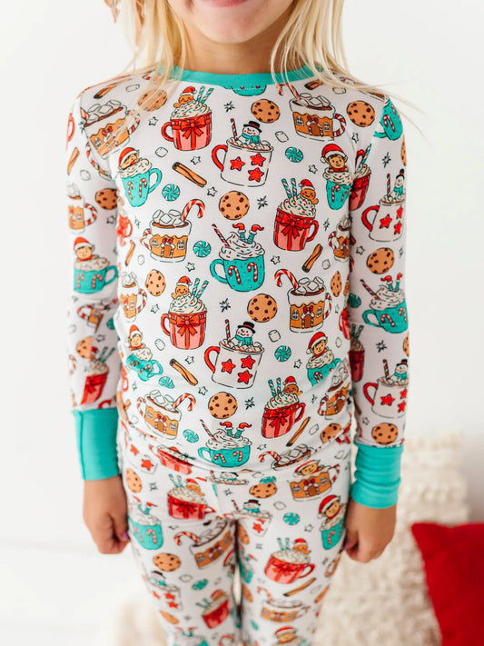 Kiki + Lulu Cocoa Elves Kids Pajamas