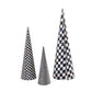 Courtly Cone Trees, Set of 3