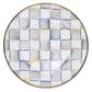 MACKENZIE CHILDS Sterling Check Dinner Plate