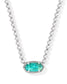 KENDRA SCOTT Elisa Silver Beaded Necklace