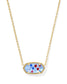 KENDRA SCOTT Elisa Gold Short Pendant Necklace