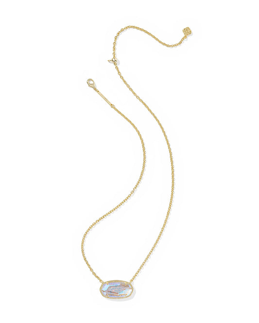 KENDRA SCOTT Elisa Gold Statement Short Pendant Necklace